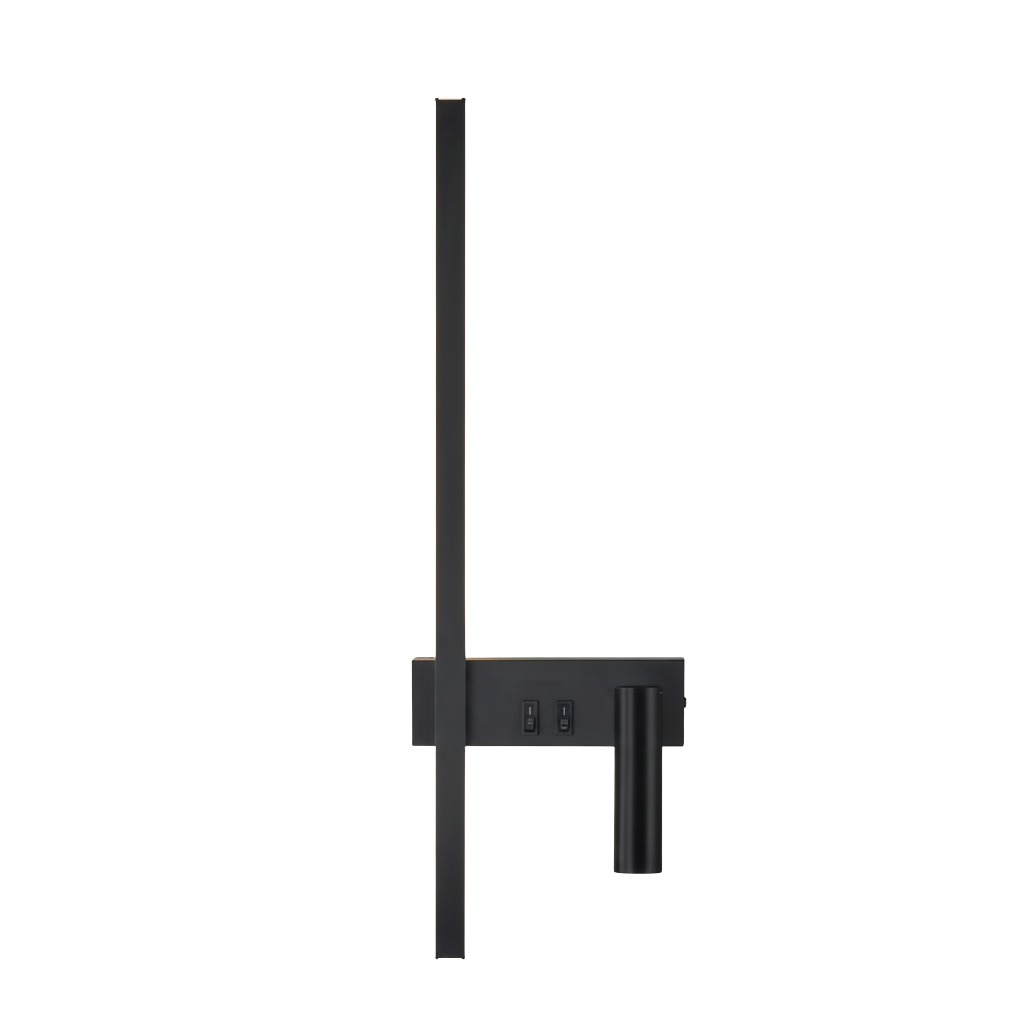 Applique murale LED à double éclairage monochrome