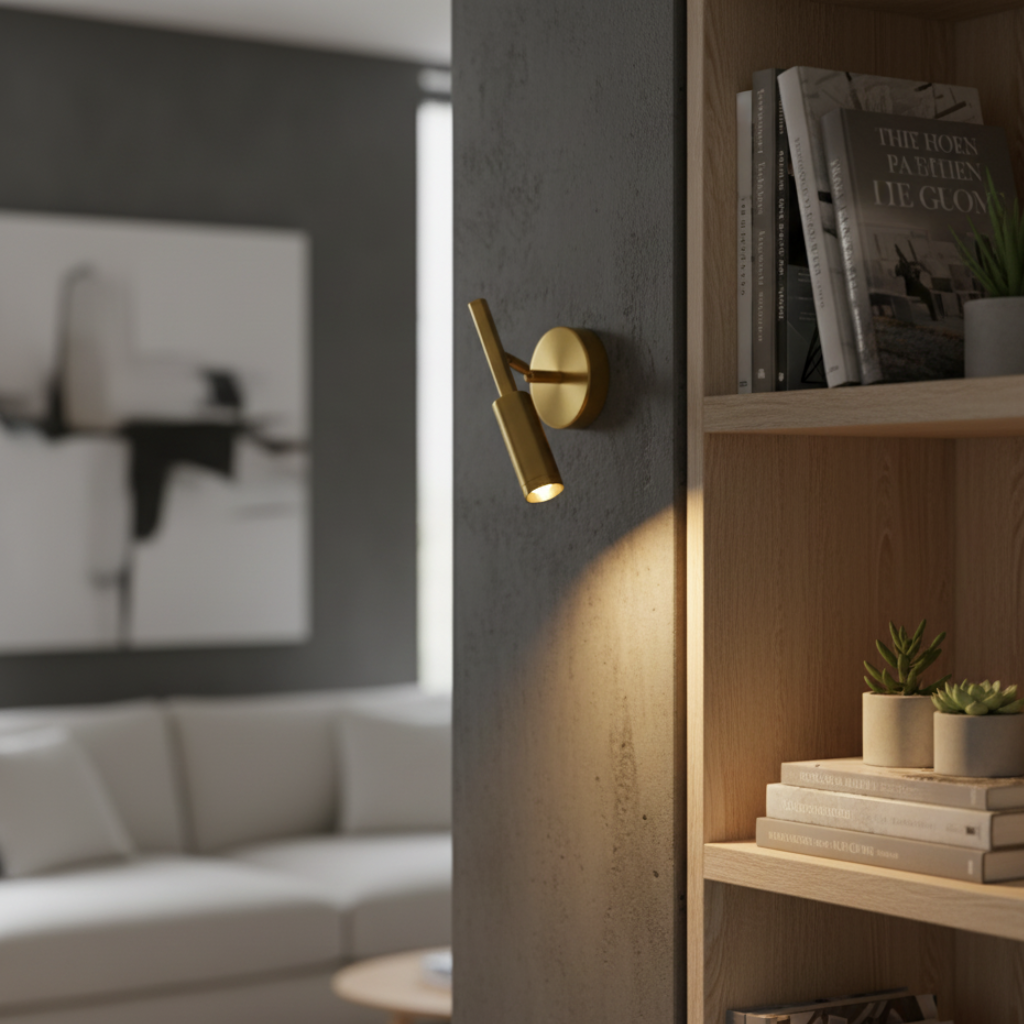 Applique Murale Spot Orientable LED en Métal