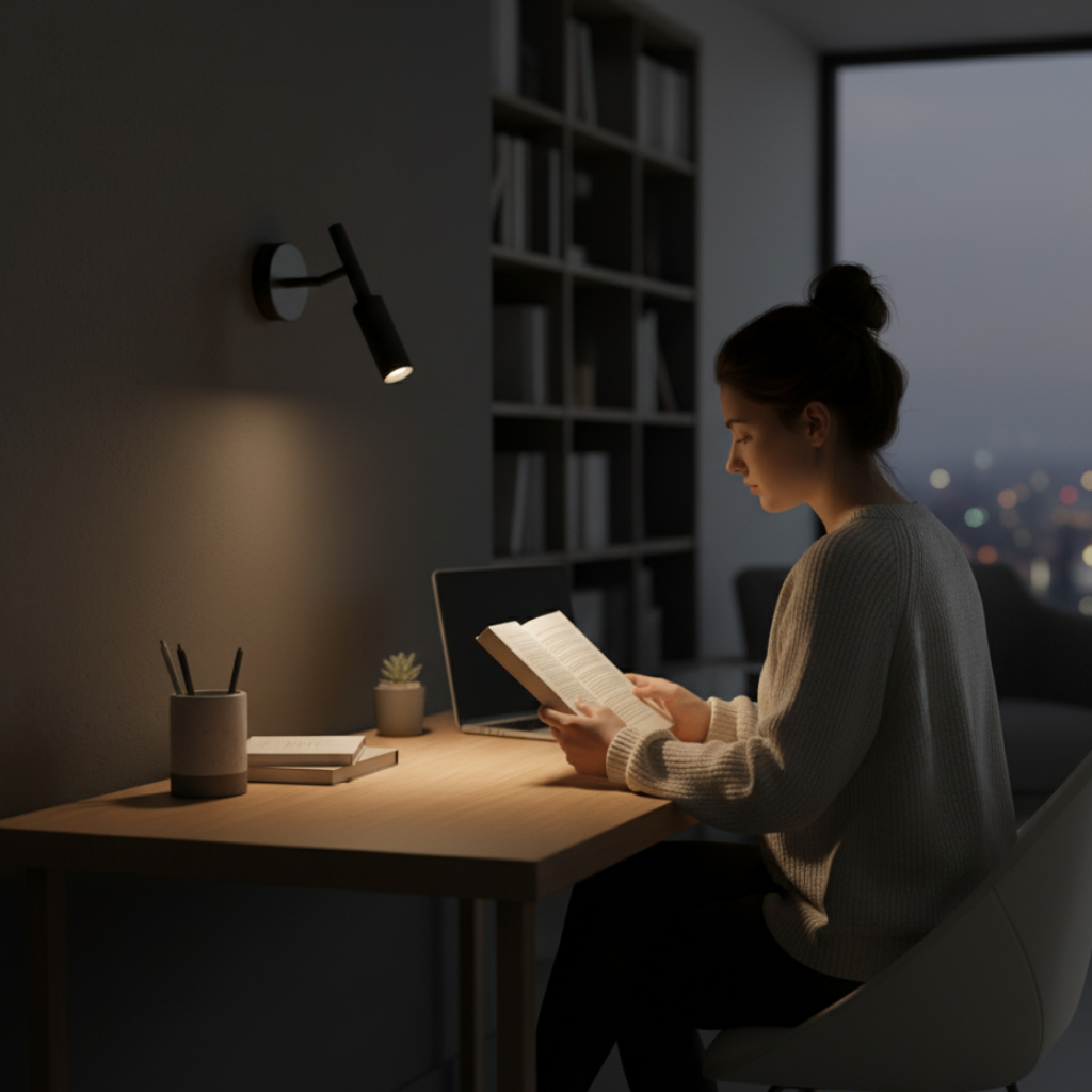 Applique Murale Spot Orientable LED en Métal