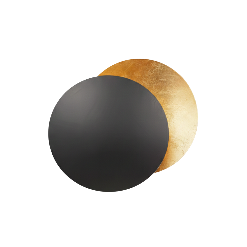 Applique Murale LED à Disques Chevauchés - Design Intérieur