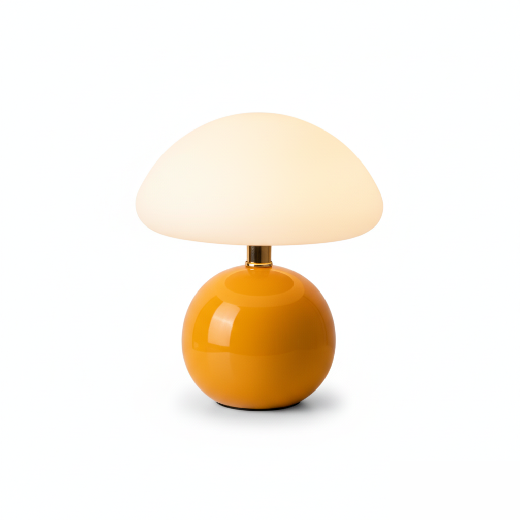 Lampe de Chevet Champignon Fer