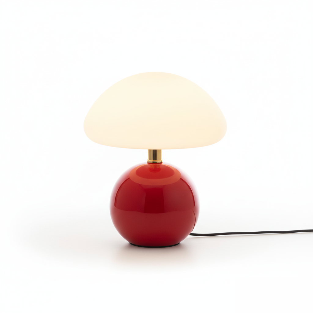 Lampe de Chevet Champignon Fer